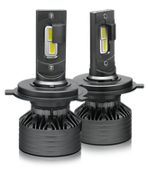 Ampoule LED de phare T2 personnalisée haute luminosité 100W 12000LM 9012 lumières de voiture, ampoule de phare LED universelle 24V 6000K H4