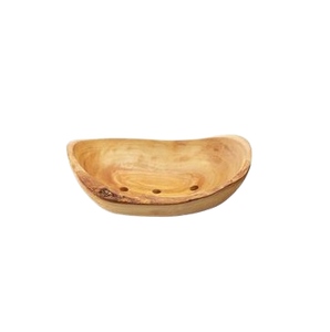 2025 New High-End Classic Wood Handcrafted Disposable Crackle Glaze <b>Large</b> <b>Bowl</b> Heart Design ZF Global Export for Home Holiday - Product Image 1