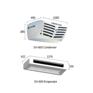 Thermo King-Unidades de camiones refrigerados para alimentos, verduras, frutas, transporte de la <span class=keywords><strong>serie</strong></span>, a la venta - Product Image 2