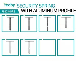 Accessoires <span class=keywords><strong>de</strong></span> fenêtre <span class=keywords><strong>de</strong></span> porte <span class=keywords><strong>de</strong></span> <span class=keywords><strong>volet</strong></span> <span class=keywords><strong>roulant</strong></span> d'alliage d'aluminium <span class=keywords><strong>de</strong></span> conception moderne 100mm x 130mm crochets <span class=keywords><strong>de</strong></span> ressort <span class=keywords><strong>de</strong></span> sécurité connecteurs suspendus <span class=keywords><strong>de</strong></span> tige - Product Image 6