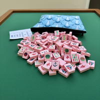 Tuiles flottantes personnalisées en mousse EVA, table de mahjong étanche, jeu de cartes de mahjong, jeu de dominos, accessoire portable pour piscine et fête