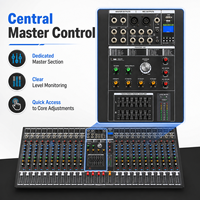 Console de mixage audio professionnelle EX-2400 24 canaux, égaliseur graphique 3 bandes, USB, Bluetooth pour studio, scène et enregistrement en direct