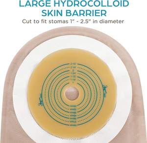 Tas Ostomy satu potong, kantung urostomi dua potong - Product Image 5