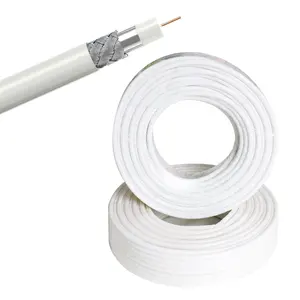 Electric Wire cable RG6 RG11 RG58 RG59 RG179 RG213 Oxygen-free copper core coaxial cable for outdoor cable TV line