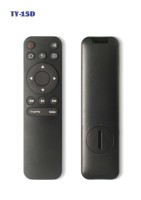 Télécommande universelle infrarouge TY-15D pour téléviseurs et projecteurs, code fixe, antichoc, piles AAA, 4 boutons, portée 20m