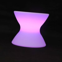 Ensemble de table de bar et canapé en plastique, tabourets de bar avec espace de rangement inférieur non pliable pour tout contexte, produits rotomoulés