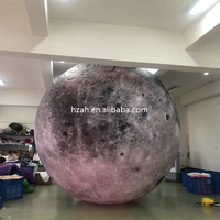 Ballon gonflable de lune pour la décoration d'intérieur extérieure pour des événements et la publicité
