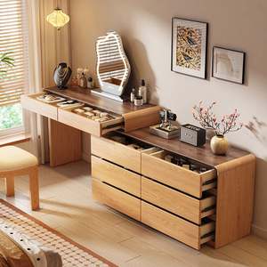 Coiffeuse <span class=keywords><strong>avec</strong></span> <span class=keywords><strong>miroir</strong></span> Coiffeuse <span class=keywords><strong>avec</strong></span> <span class=keywords><strong>miroir</strong></span> Table <span class=keywords><strong>avec</strong></span> <span class=keywords><strong>miroir</strong></span> Stockage <span class=keywords><strong>Prise</strong></span> de courant et tiroir Couleur - Product Image 6