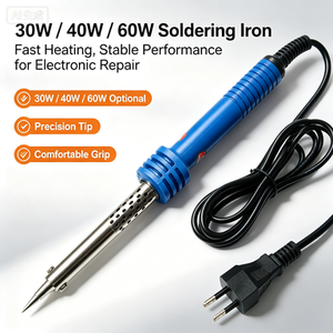 <span class=keywords><strong>Fer</strong></span> à <span class=keywords><strong>souder</strong></span> électrique professionnel HL013A, couleur personnalisée, <span class=keywords><strong>30W</strong></span>, 40W, <span class=keywords><strong>60W</strong></span> - Product Image 5