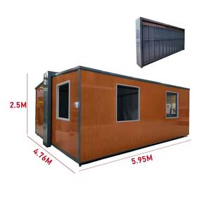 Villa 2 3 Bedroom Wooden Sandwich Panel Expandable Container <b>House</b> Kitchen Living Shipping Prefabricated Mobile Home Tiny Hotel - Product Image 1