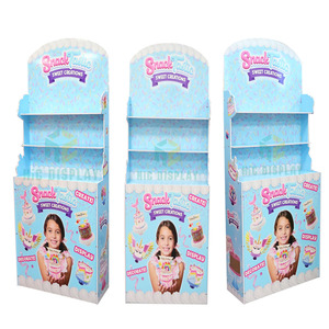 Dễ thương có thể gập lại PVC vender Booth <span class=keywords><strong>Pop</strong></span> Up đứng nhựa PVC bọt Bảng hiển thị đứng cho cửa hàng đồ chơi tầng Pallet Kệ hiển thị - Product Image 2