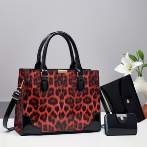 Women's Luxury Small Leopard Print Crossbody Bag Set Chains Single Strap Polyester Zipper Large Capacity High-End New Model - Product Image 6
