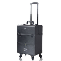 Prix d'usine : Organisateur et étui de transport pour outils capillaires, chariot professionnel de salon, valise de voyage pour coiffeur et maquilleur