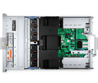 Dell PowerEdge R760 Server Poweredge R750 R740 R760 R750xa R750xs dengan GPU H100 H200 komputer Server 2U rak Server Dell
