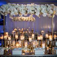 Support de ballons en métal floral réglable LANJO de 100 cm, à poser sur la table, pour les événements de mariage