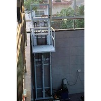 Kleiner Aufzug Lift Wohnaufzug Kleine Aufzüge Automatische Hebevorrichtung für Fabrikbau Fernsteuerung Klettern