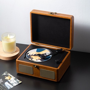 <span class=keywords><strong>Lecteur</strong></span> <span class=keywords><strong>CD</strong></span>/<span class=keywords><strong>DVD</strong></span>/VCD portable rétro 10W <span class=keywords><strong>HIFI</strong></span> FOME pour la musique KPOP, avec télécommande, idéal pour les cadeaux d'anniversaire - Product Image 3