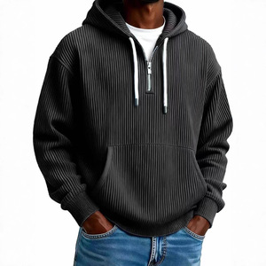 High Quality Custom Logo Winter Cotton Fleece <strong>Hoodies</strong> Waterproof Windproof Oversized <strong>Plus</strong> <strong>Size</strong> Pullover Men's <strong>Hoodies</strong> - Product Image 3