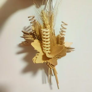 Papegaai Speelgoed Natuurlijk Oor van de Tarwe Boom Bloem Fruit Kauwkoord Ontspanningsspel Accessoires Groothandel - Product Image 3