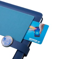 Ensemble cadeau d'affaires populaire Keyjoy, carnet de notes magnétique en cuir PU A5, impression UV, logo personnalisé, multifonctionnel, promotionnel, pour le bureau