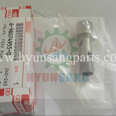 Клапан подающего насоса 8980749550 898074-9550 8-98074955-0 для 4HK1 6HK1