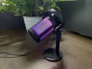 Microphone USB à éclairage rvb pour PC portable PS4 <span class=keywords><strong>PS5</strong></span> Gaming Streaming Podcasts Switch & YouTube <span class=keywords><strong>sur</strong></span> le bureau - Product Image 2