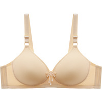 Soutien-gorge sans armatures à trois rangées de boutons, taille grande, bonnet fin, sexy, froncé, réglable, pour mères d'âge moyen et âgées, style gothique