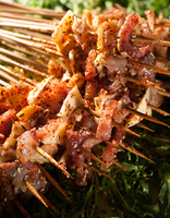 Brochettes en bambou naturel robustes, écologiques, jetables, de haute qualité, pour barbecue, fruits, cocktails, grillades, cuisine, artisanat, fêtes, plusieurs tailles