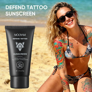 Crema Solare per Tatuaggi SPF30+ per il Corpo OEM Etichetta Privata 50g MOOYAM con Prevenzione Scottature e Protezione Rigenerante per la Pelle - Product Image 5