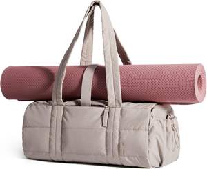 Échantillon gratuit Offre Spéciale sac de sport en polyester de grande capacité pour femmes sac de voyage portable résistant à l'usure pour le yoga - Product Image 1