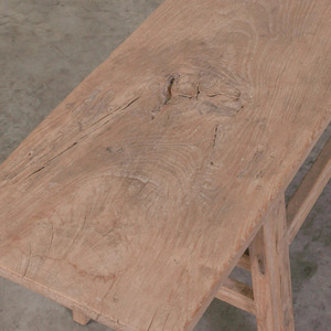 Banco de Madera Maciza de Lujo para Interiores, Mueble para Comedor, Sala de Estar, Entrada, Hotel, Hogar, Asientos de Alta Gama, Artesanía Moderna - Product Image 5