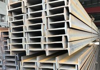 Q235B laminé à chaud I faisceau 10 #12 #14 # poutre en H en acier de construction pour la construction de bâtiments avec des services de pliage et de soudage