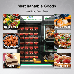 Thức Ăn Nóng Hot Dog baozi Hộp Ăn Trưa cơm Bento Máy bán hàng tự động <span class=keywords><strong>Hamburger</strong></span> bánh mì Máy bán hàng tự động - Product Image 3