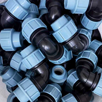Raccords de tuyauterie en compression IFAN PP PE HDPE pour l'irrigation et l'alimentation en eau