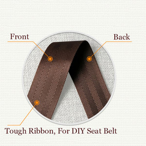 20Mm 25Mm 38Mm <span class=keywords><strong>50Mm</strong></span> Đàn Hồi Vành Đai An Toàn Vật Nuôi Thắt Lưng Cà Phê Dệt Vải Dây Đeo Cho Ba Lô Ngoài Trời Ghế Xe Túi Các Bộ Phận Màu Đen - Product Image 5