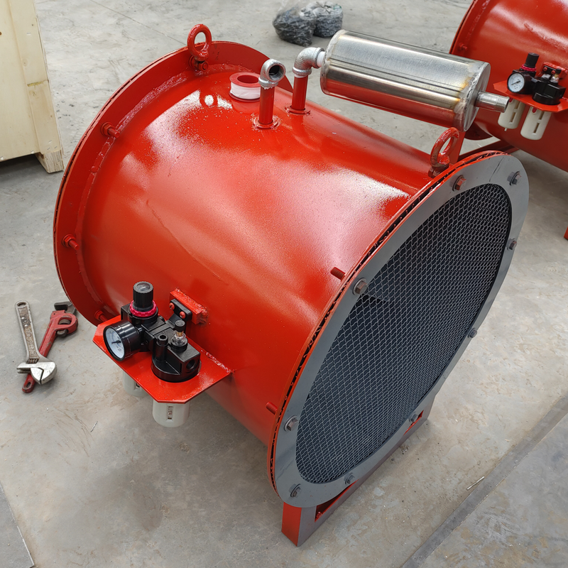 Powered Only by Compressed Air Explosion