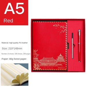 Cuaderno de Estilo Chino A5, Palacio Imperial, Arquitectura Clásica <span class=keywords><strong>Nacional</strong></span>, 100 Hojas, Juego de Caja de Regalo - Product Image 6