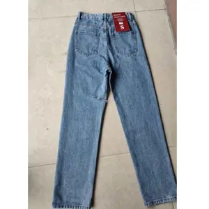 Gzy calças jeans vintage para mulheres, modelo de alta qualidade