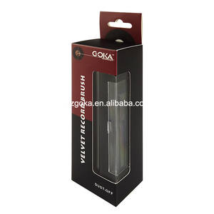 Ensemble de nettoyage de disques vinyles GK-R03 noir, prix le plus bas, poignée ABS de haute qualité, brosse en velours pour disques et petite brosse - Product Image 2