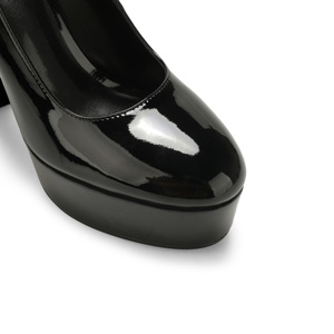 Escarpins Mary Jane <span class=keywords><strong>à</strong></span> plateforme pour femmes, chaussures avec boucle en strass pour les soirées, mariages, rendez-vous galants et événements formels - Product Image 5