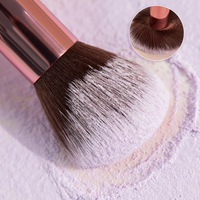 Kit d'outils de beauté professionnel de 15 pièces, pinceaux pour fond de teint, fard à paupières, sourcils et lèvres, pinceaux de contouring, applicateurs, outils de maquillage