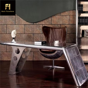 Stile Punk in <span class=keywords><strong>metallo</strong></span> struttura Cool-lessing <span class=keywords><strong>scrivania</strong></span> con punto di vista di Design CEO tavolo <span class=keywords><strong>Vintage</strong></span> lusso <span class=keywords><strong>scrivania</strong></span> da ufficio - Product Image 1
