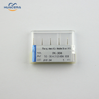 Huacera FG330 pièce à main de clinique dentaire fraise à Turbine à grande vitesse fabriquée en Chine mèches de routeur en carbure de tungstène pour les procédures dentaires