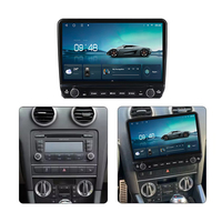 Lecteur vidéo de voiture avec GPS intégré 4G/5G pour /Ford/Jeep/Audi/BMW/Mercedes - Autoradio Android universel à double bouton tactile