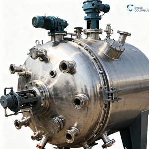 ภาชนะปฏิกรณ์แบบมีปลอกหุ้มของผู้ผลิตอุปกรณ์ดั้งเดิม |   เครื่องปฏิกรณ์เคมีแรงดันสูง/อุณหภูมิสูงสำหรับการสังเคราะห์ การผสม และการโพลิเมอเรชัน - Product Image 6