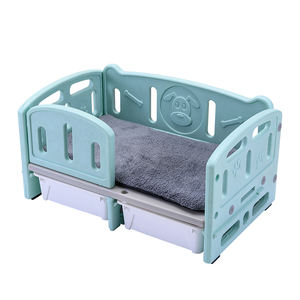 Modern kapalı evcil hayvan kafesi yatak merdiven dayanıklı yumuşak plastik köpek taşıyıcı ev sürdürülebilir baskı desen kediler köpekler için tasarlanmış - Product Image 6