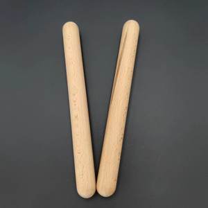 2023 bâtons en bois Offre Spéciale <span class=keywords><strong>claves</strong></span> <span class=keywords><strong>Instrument</strong></span> Orff - Product Image 1