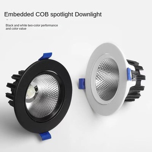 <span class=keywords><strong>Spot</strong></span> <span class=keywords><strong>LED</strong></span> <span class=keywords><strong>Encastrable</strong></span> Plafond Anti-Éblouissement 5W 7W 12W Style Minimaliste Moderne pour Salon Couloir 3000K-6000K - Product Image 3