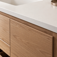 Meuble-lavabo flottant moderne AMAZBUILD pour projets d'appartements