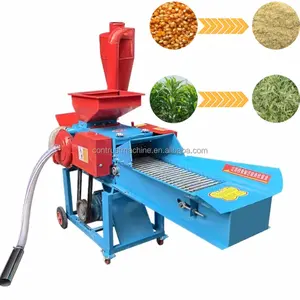Professional farm machinery Animal feed chaff cutter machine grass cutter for feeding processing